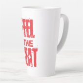 Spüre die Hitze Milchtasse (Rechte Ecke)