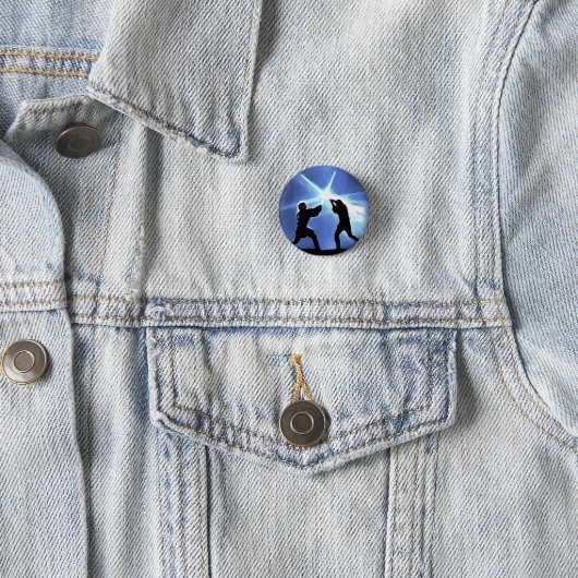 Spüre die Macht Button (Beispiel)