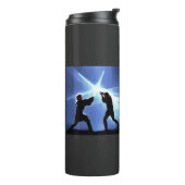 Spüre die Macht Thermosbecher (Nach links gedreht)