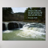 Spuren 13-20 Wasserfall Poster (Vorne)