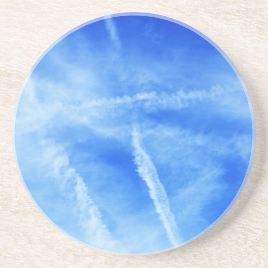 Spuren am Himmel Untersetzer (Vorne)