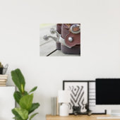 Spuren auf Cowboystiefeln Poster (Heimbüro)