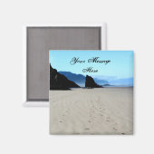 Spuren im Sand Magnet (Vorderseite/Rückseite)