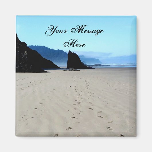 Spuren im Sand Magnet (Vorne)