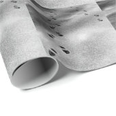 Spuren im Schnee Geschenkpapier (Rolleneckpunkt)