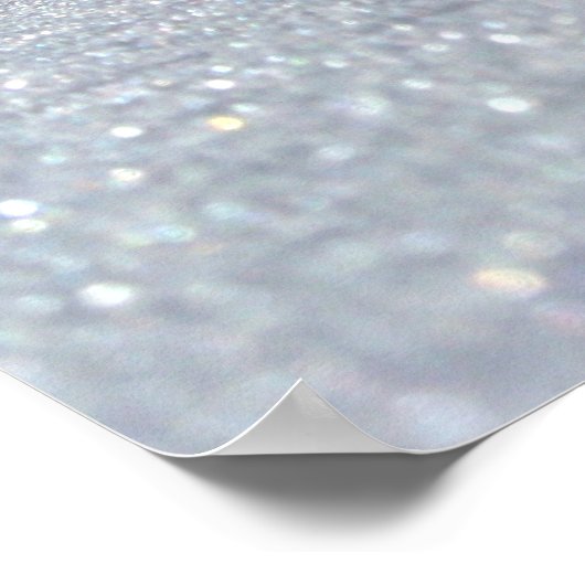 Spuren im Schnee Poster (Ecke)