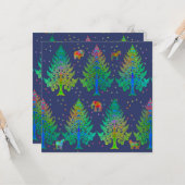 Spuren in der Nacht Karte (Vorderseite/Rückseite Beispiel)