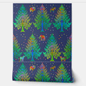 Spuren in der Nacht Tapete (Abrollen)