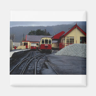 Spüren Sie Ansicht Snowdon Bahnhofs, Llanberis Magnet