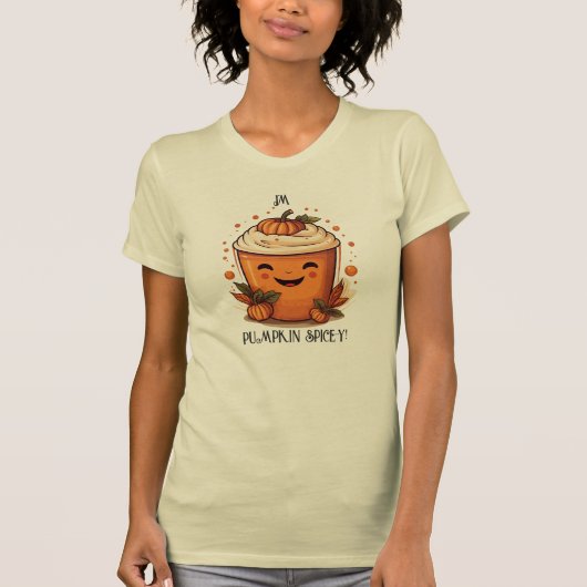 Spüren Sie Ihre Garderobe mit Pumpkin Gewürz-T-Shi T-Shirt (Vorderseite)