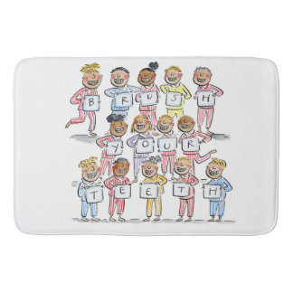 Spüren Sie Ihre Zähne Badematte