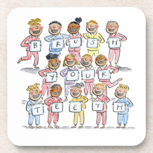 Spüren Sie Ihre Zähne Getränkeuntersetzer