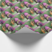 Spürende kleine Biene Geschenkpapier (Ecke)
