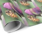 Spürende kleine Biene Geschenkpapier (Rolleneckpunkt)