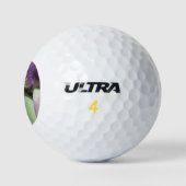 Spürende kleine Biene Golfball (Logo)