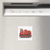 Spurfeuer-Lkw-Platz-Magnet Magnet (In Situ (Geschirrspüler))
