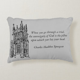 Spurgeon Quote Pillow Dekokissen
