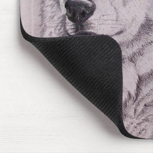 Spurhaltung der Herde Mousepad (Ecke)