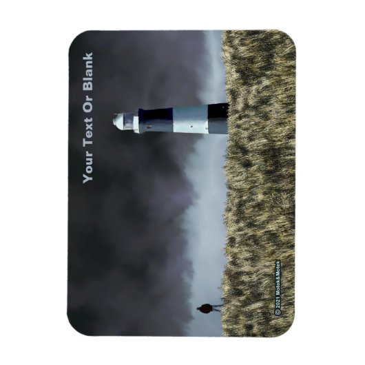 Spurn Point Lighthouse Postkarte Magnet (Vertikal)