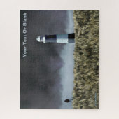 Spurn Point Lighthouse Postkarte Puzzle (Vertikal)