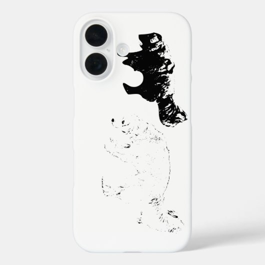 Spurnase, Schwanz-Flaggen Case-Mate iPhone Hülle (Rückseite)