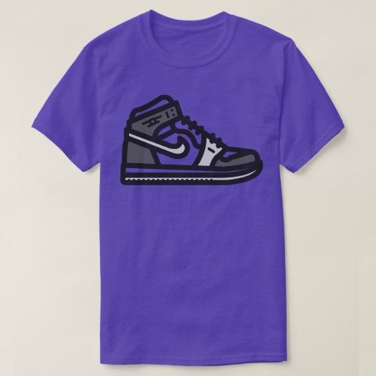Spurs Basketball Sneakers T-Shirt (Design vorne)