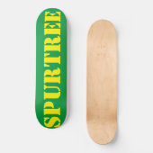 SPURTREE Skateboard (Vorderseite)