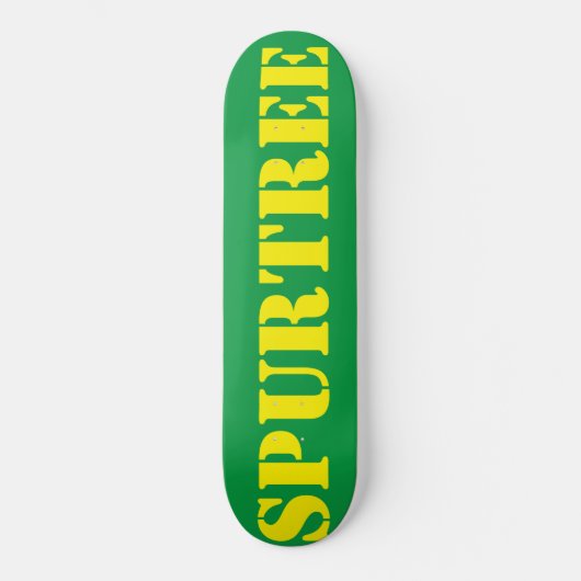 SPURTREE Skateboard (Vorderseite)