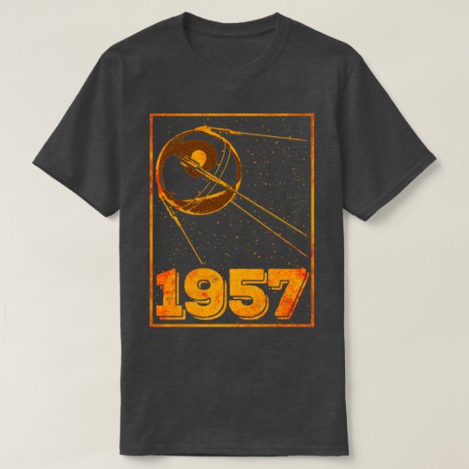 Sputnik 1957 T-Shirt (Design vorne)