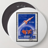 Sputnik 1960 am 4. Mai 15 Button (Vorne & Hinten)