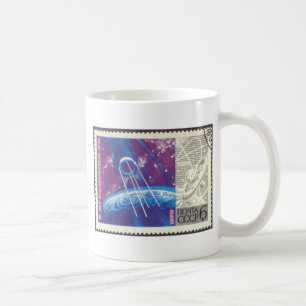 Sputnik 1 15 Jahre Russe-Weltraumforschung- Kaffeetasse
