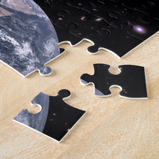 Sputnik 1 Satellit der Erde Puzzle (Seite)