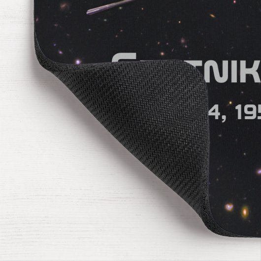 Sputnik 1 Satellit Mousepad (Ecke)