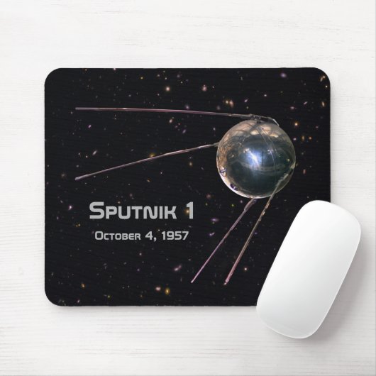 Sputnik 1 Satellit Mousepad (Mit Mouse)