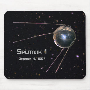 Sputnik 1 Satellit Mousepad