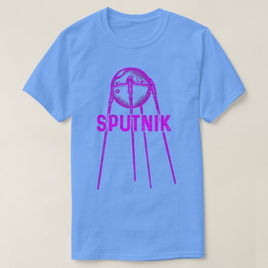 Sputnik 1 Satellite sowjetische Gewerkschaft 19571 T-Shirt (Design vorne)
