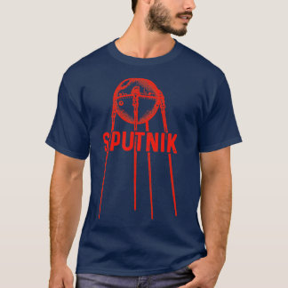 Sputnik 1 Satellite sowjetische Gewerkschaft 19571 T-Shirt