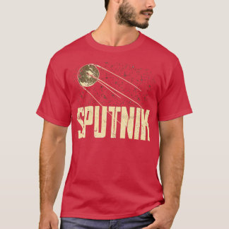 Sputnik 1 Satellite sowjetische Gewerkschaft 1957  T-Shirt