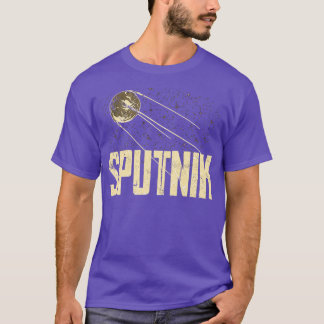 Sputnik 1 Satellite sowjetische Gewerkschaft 1957  T-Shirt