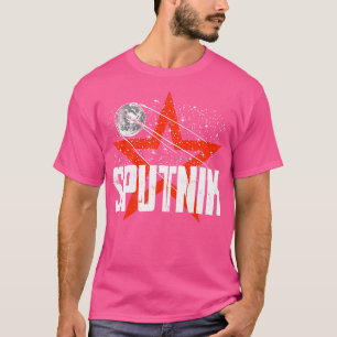Sputnik 1 Satellite sowjetische Gewerkschaft 1957  T-Shirt