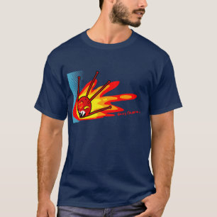 Sputnik auf Feuer T-Shirt