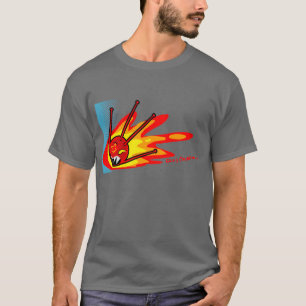 Sputnik auf Feuer T-Shirt