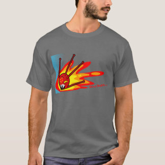 Sputnik auf Feuer T-Shirt
