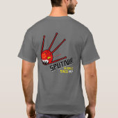 Sputnik auf Feuer T-Shirt (Rückseite)