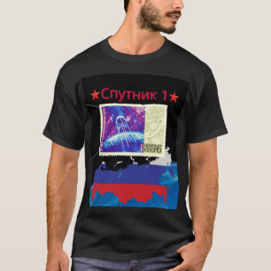 Sputnik - damals und heute T-Shirt