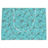 Sputnik-Muster aus der Mitte des Jahrhunderts, Rob Große Geschenktüte (Vorderseite)