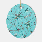 Sputnik-Muster aus der Mitte des Jahrhunderts, Rob Keramik Ornament (Links)