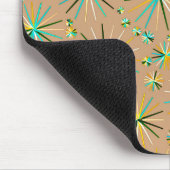 Sputnik-Muster aus der Mitte des Jahrhunderts, Tau Mousepad (Ecke)