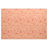 Sputnik-Muster des Mittelzentrums, Korallenschatti Stoff (Fat Quarter (45,7 x 55,9 cm))