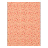 Sputnik-Muster des Mittelzentrums, Korallenschatti Tischdecke (Vorderseite)